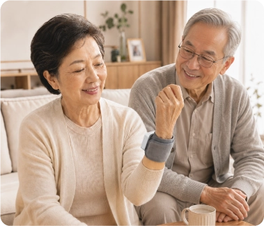 長者日常監測概念圖片