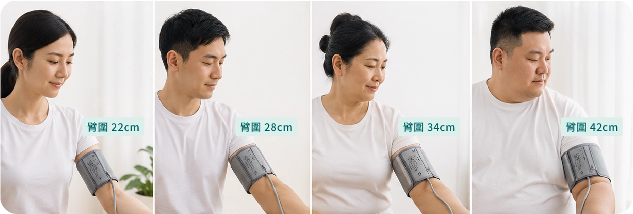 特制寬度臂帶