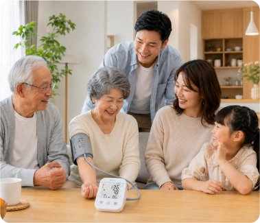 全家健康管理概念圖片
