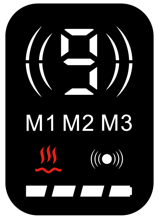 HeatBlade EMS-FM01 EMS 溫能深層筋膜刀 LED 顯示屏